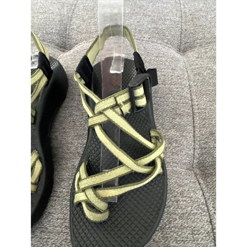 Chaco Z Cloud X2 Vibram Sandals Women’s 5  Sunlit Green Strappy Hiking - Picture 10 of 16